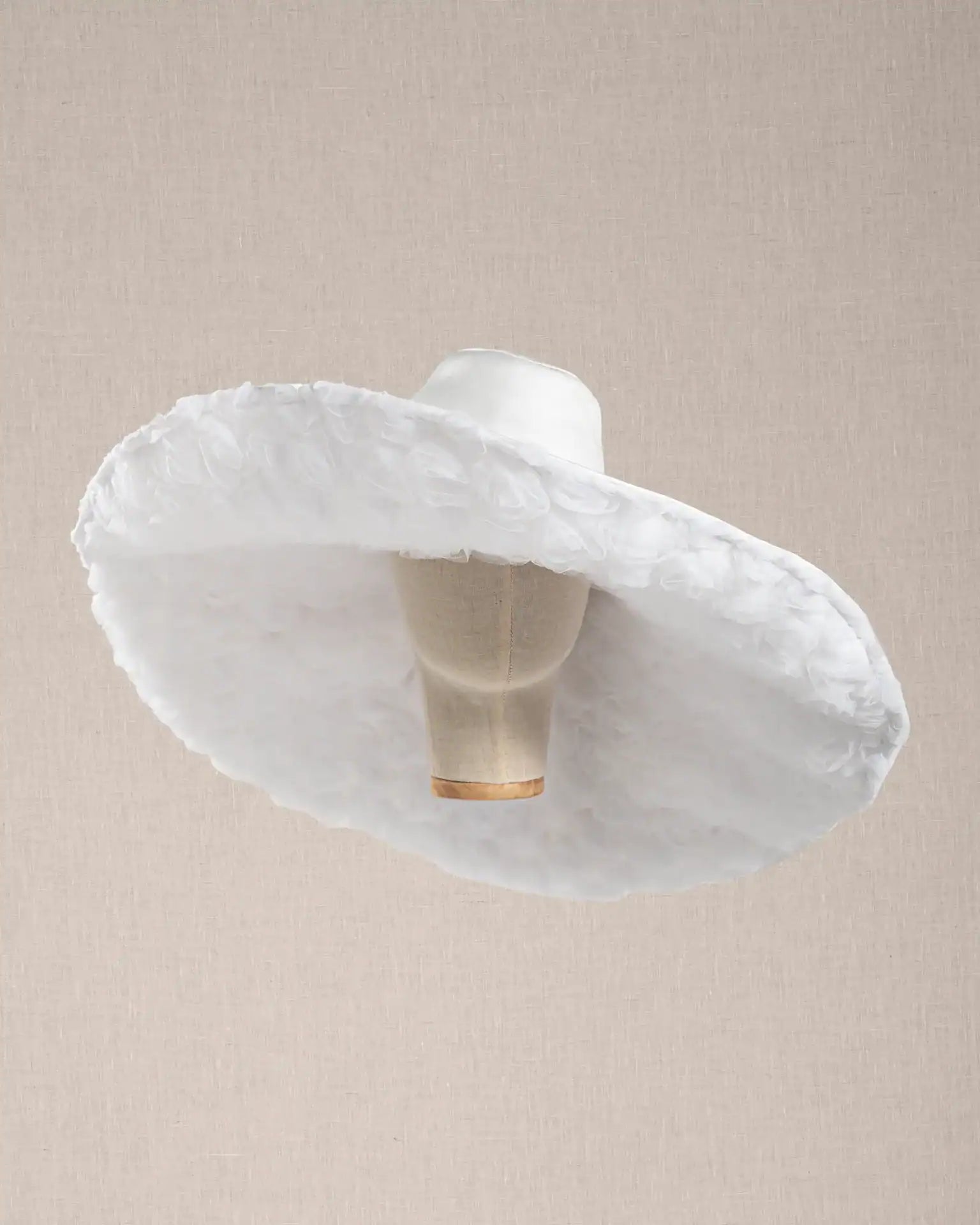 White Waterproof Couture Hat
