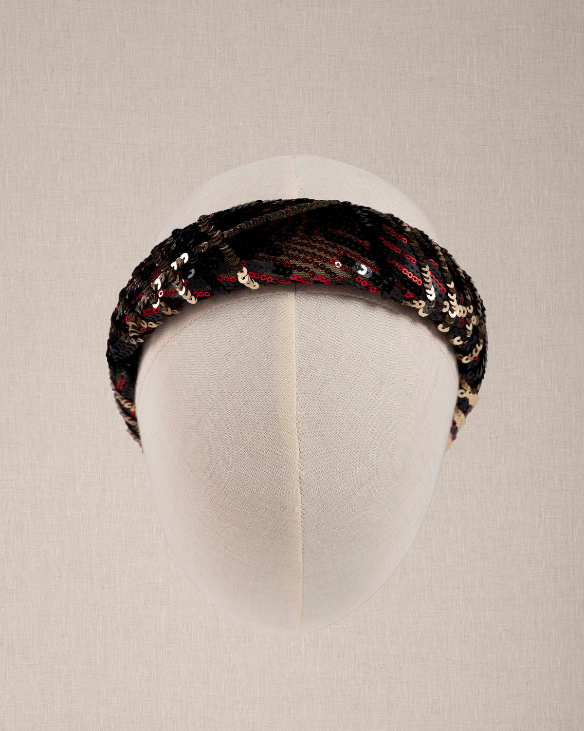 Cerchietto “Tartan Éclat” con paillettes