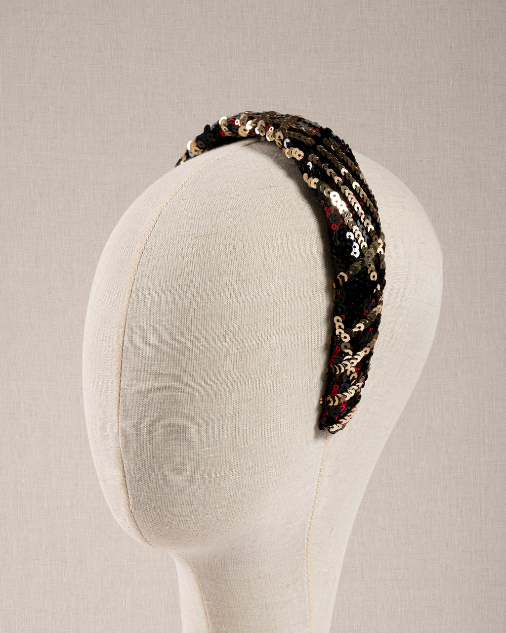Cerchietto “Tartan Éclat” con paillettes