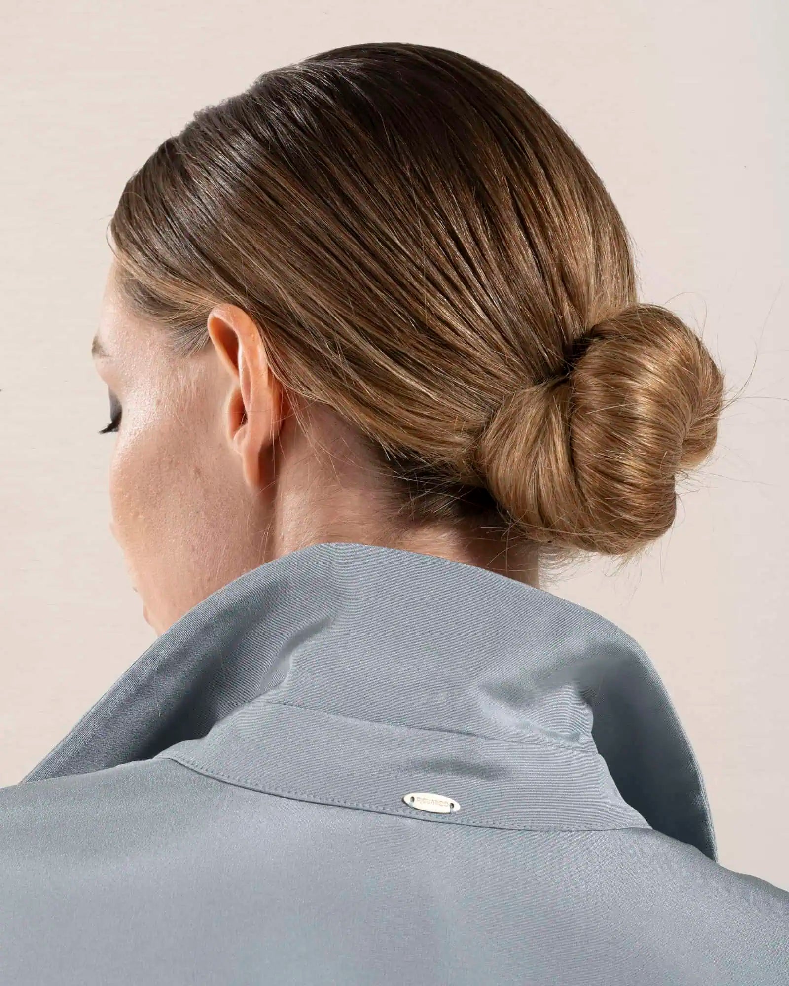 Ambra Blue Silk Shirt