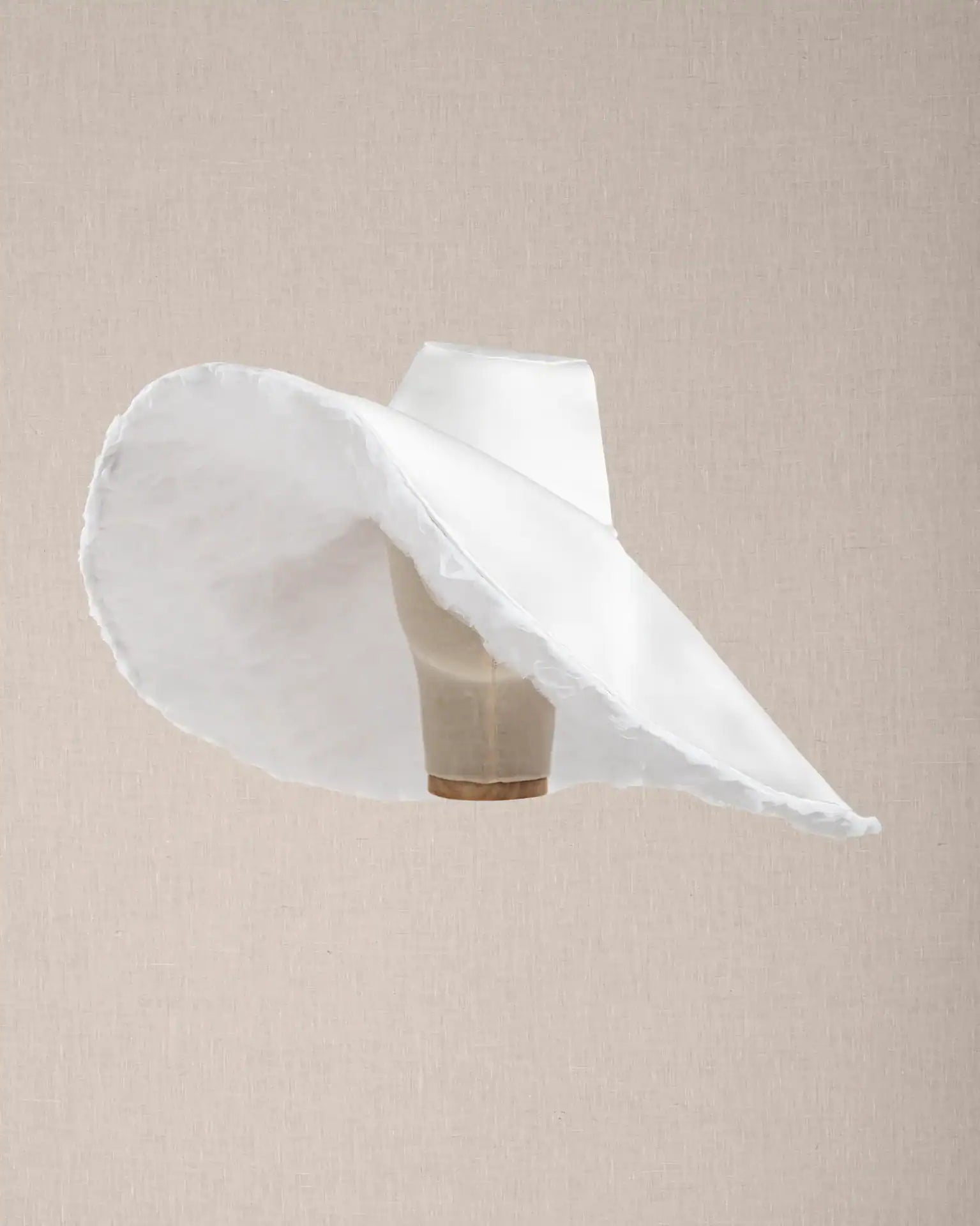 White Waterproof Couture Hat