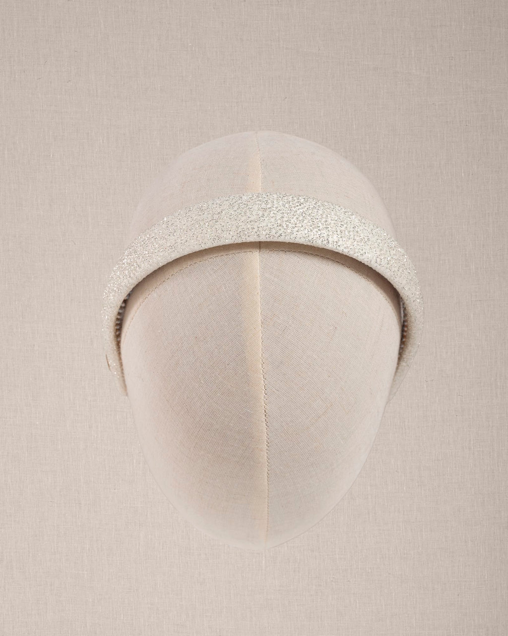 Cerchietto Lurex Bianco