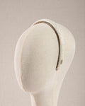 Cerchietto Lurex Bianco