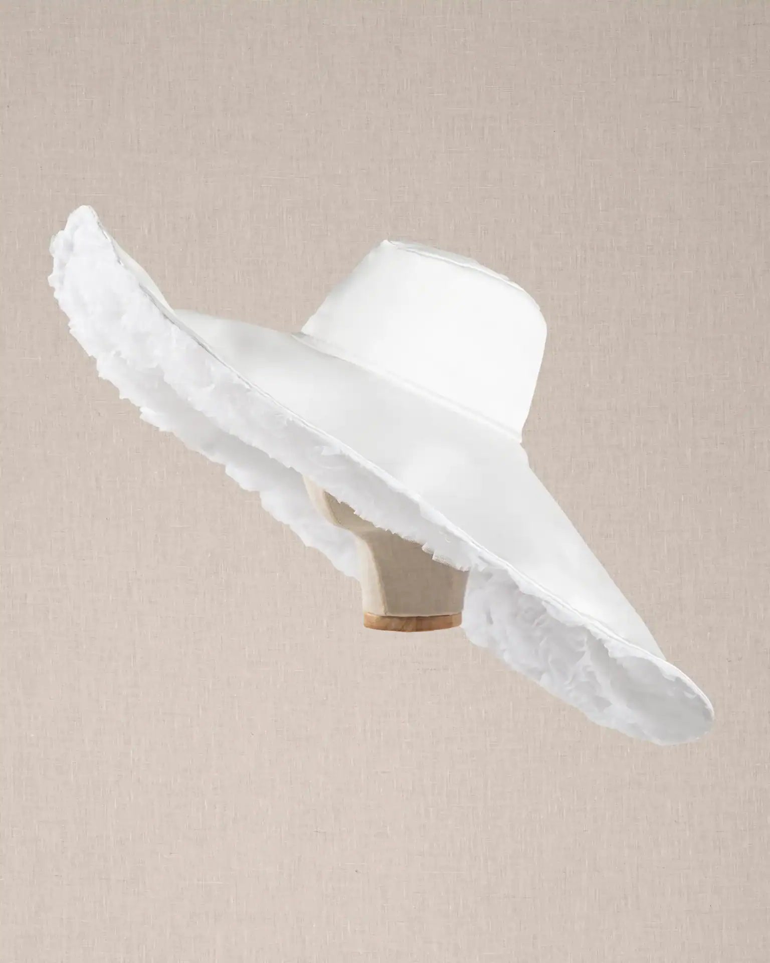 White Waterproof Couture Hat
