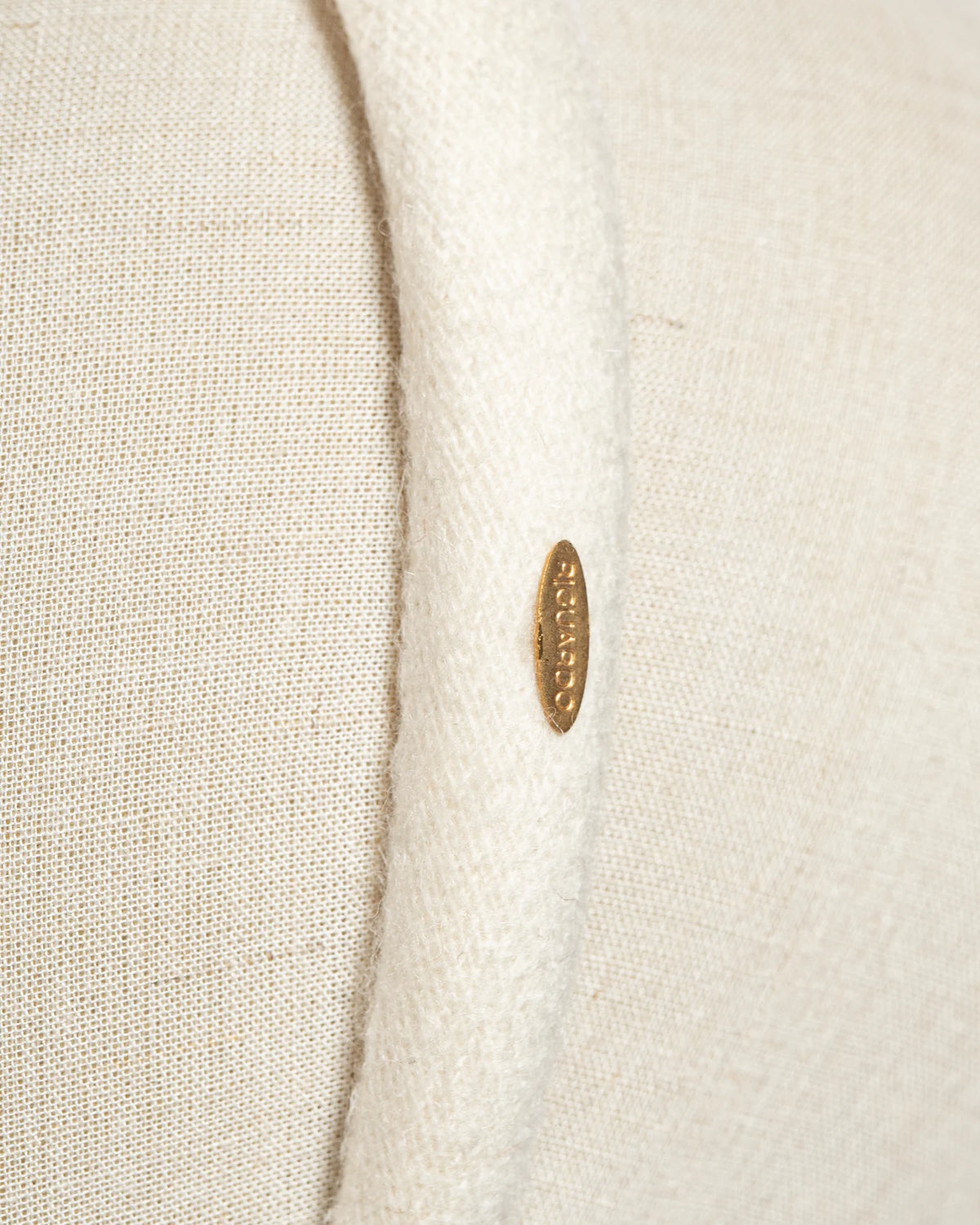 Cerchietto in Puro Cashmere Bianco Caldo