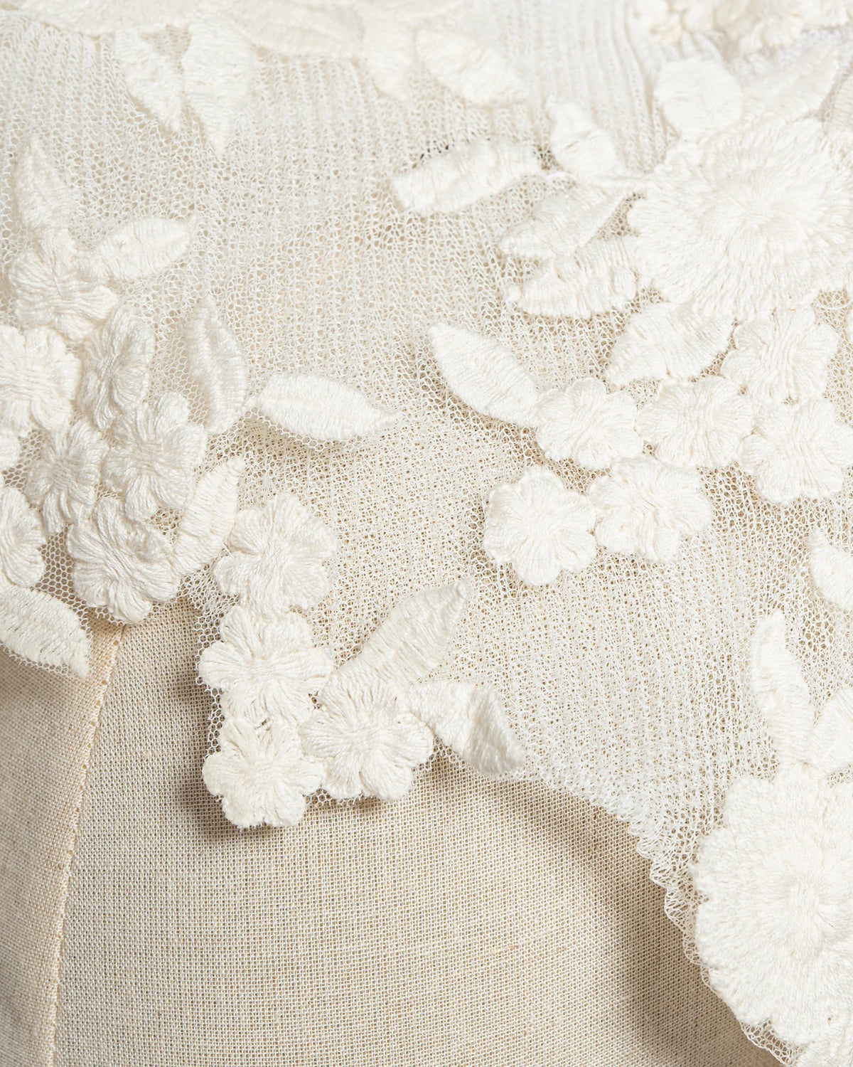 Cerchietto “Nuage de Dentelle” pizzo e tulle  plissé