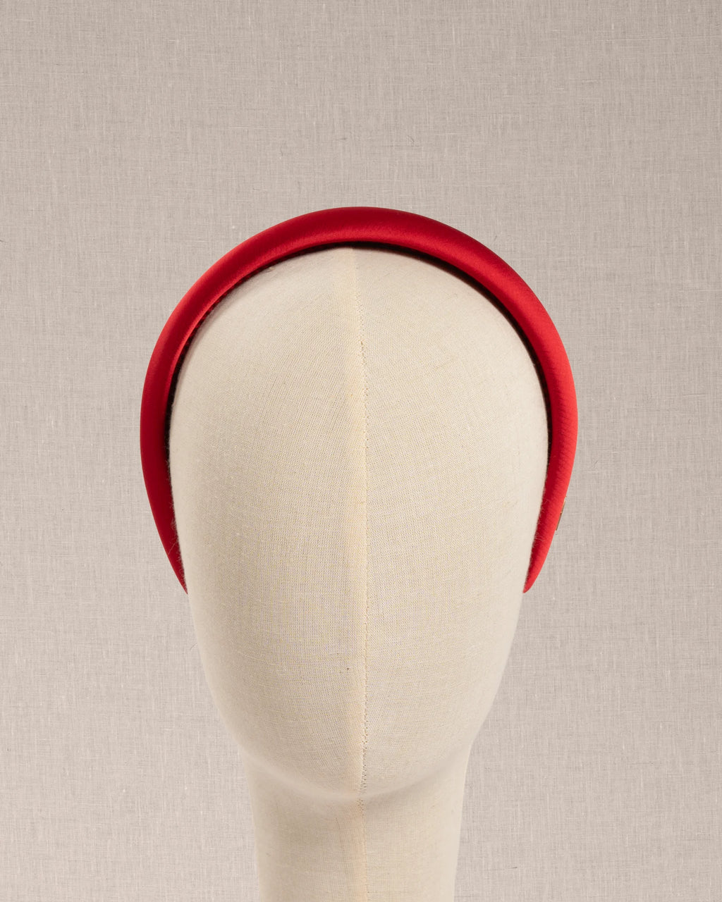 Cerchietto "Rosso Puro" Satin