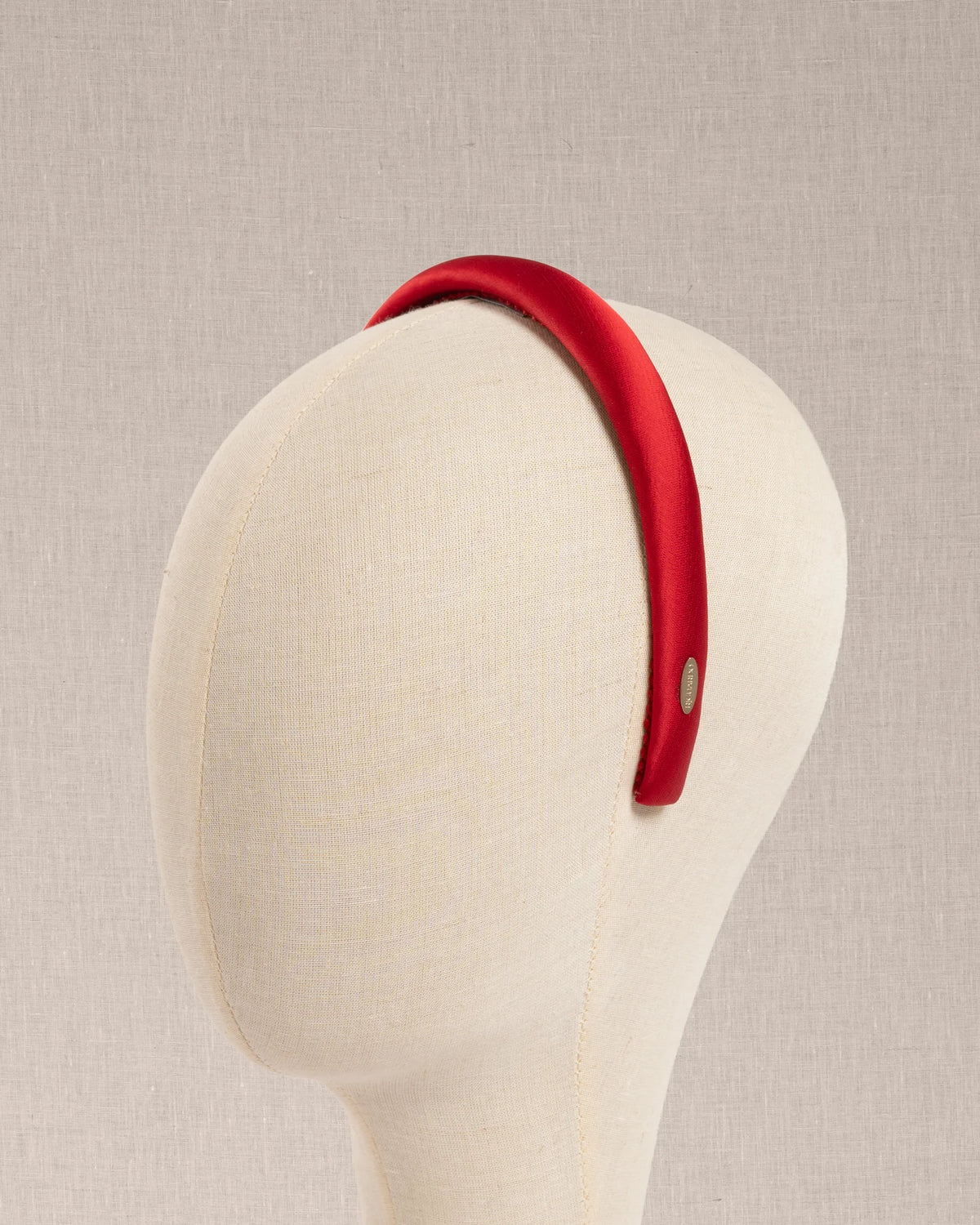 Cerchietto "Rosso Puro" Satin