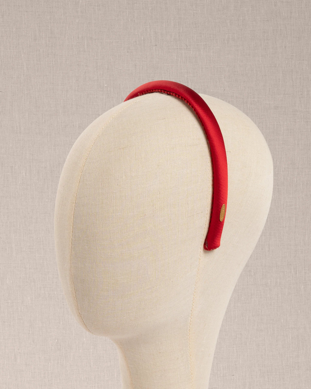 Cerchietto "Rosso Puro" Satin