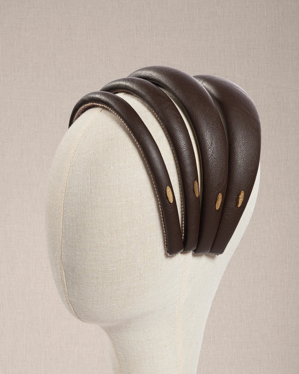 Cerchietto Élan in Ecopelle Cioccolato