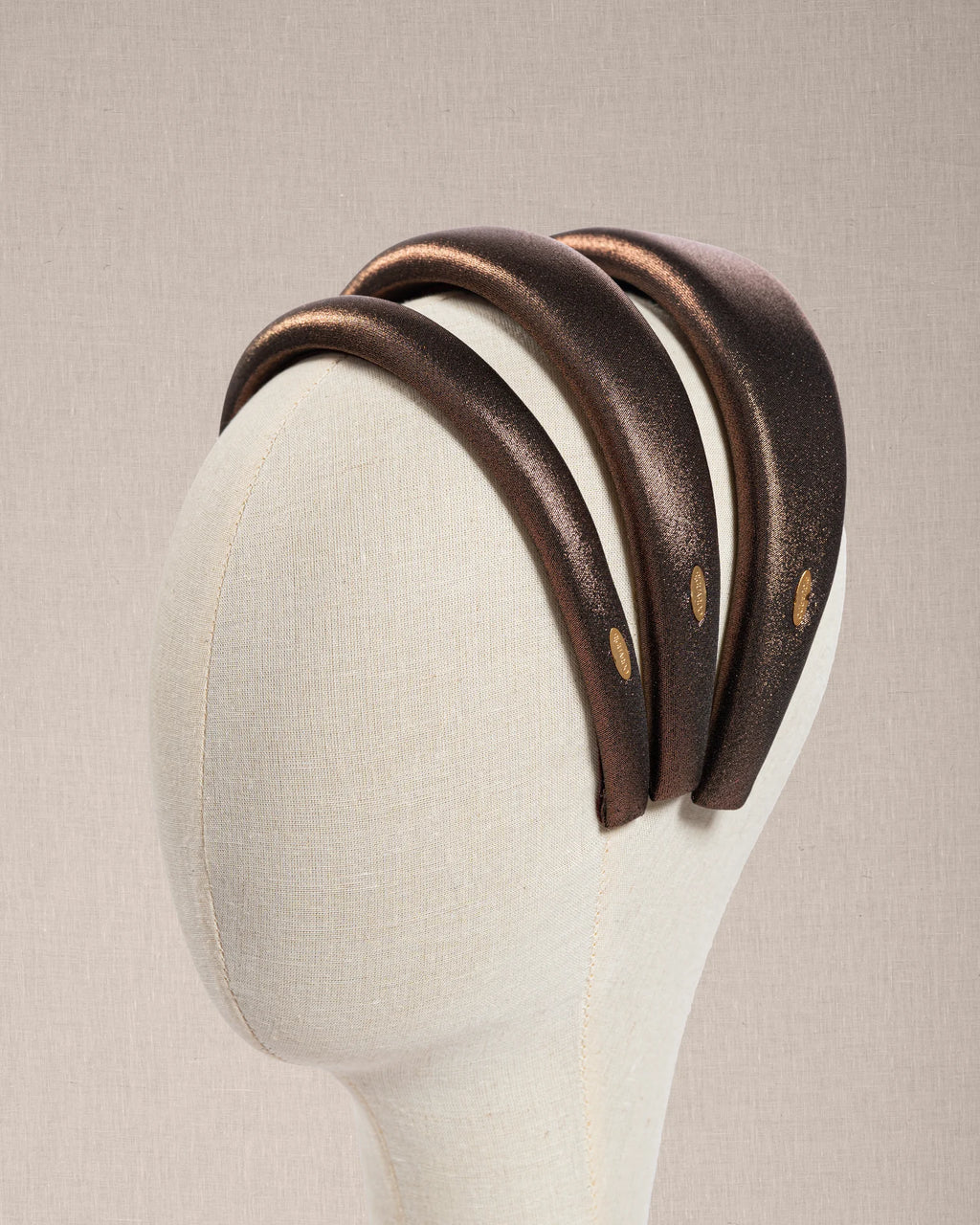 Cerchietto Bronze Éclat in Lurex