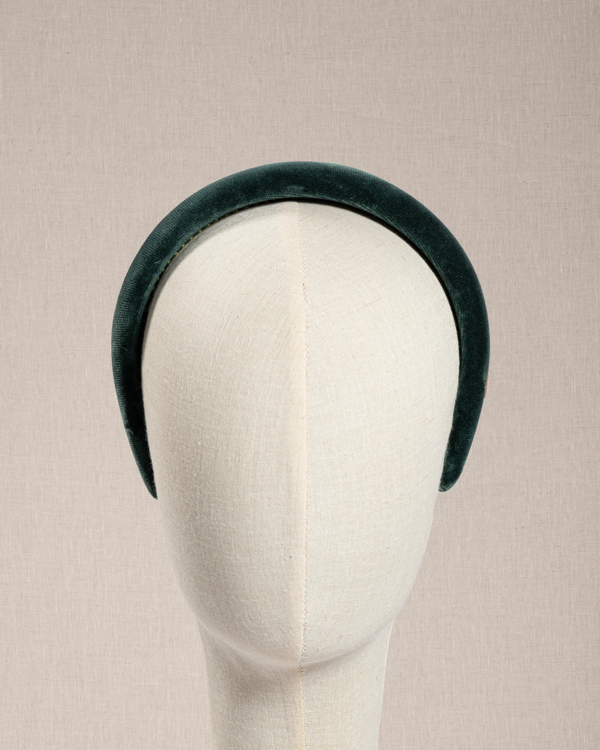 Cerchietto Alma Velluto Verde Inglese