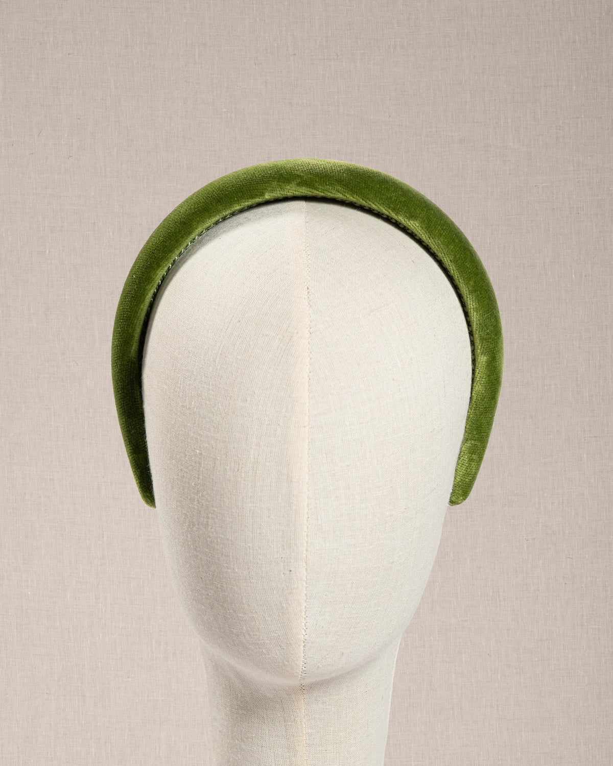 Cerchietto Alma Velluto Verde Kiwi