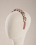 Rosa Satin con Margherite