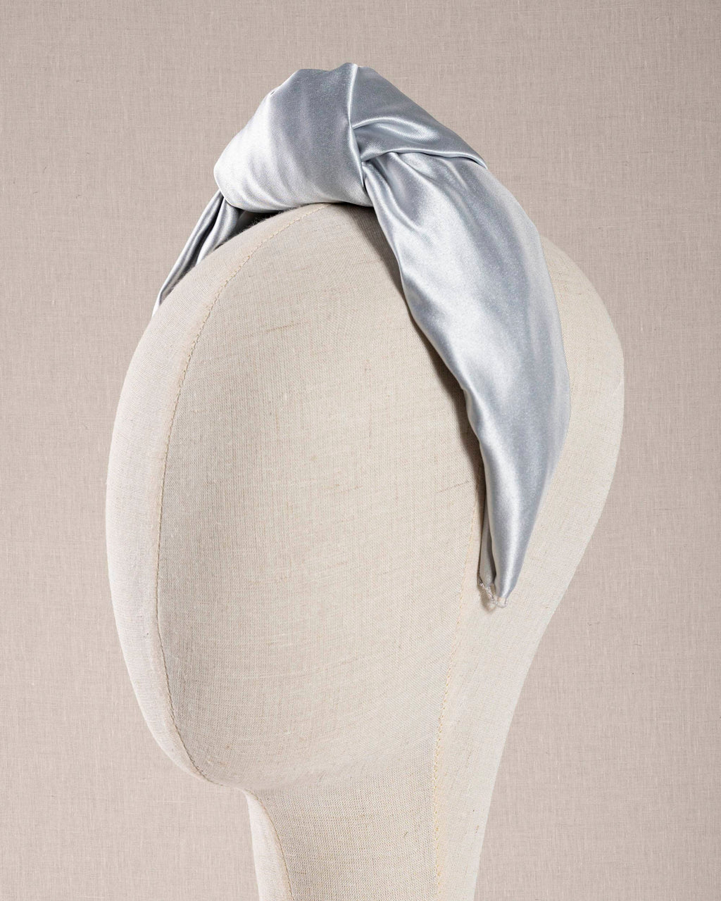 Nodo satin Azzurro Grigio