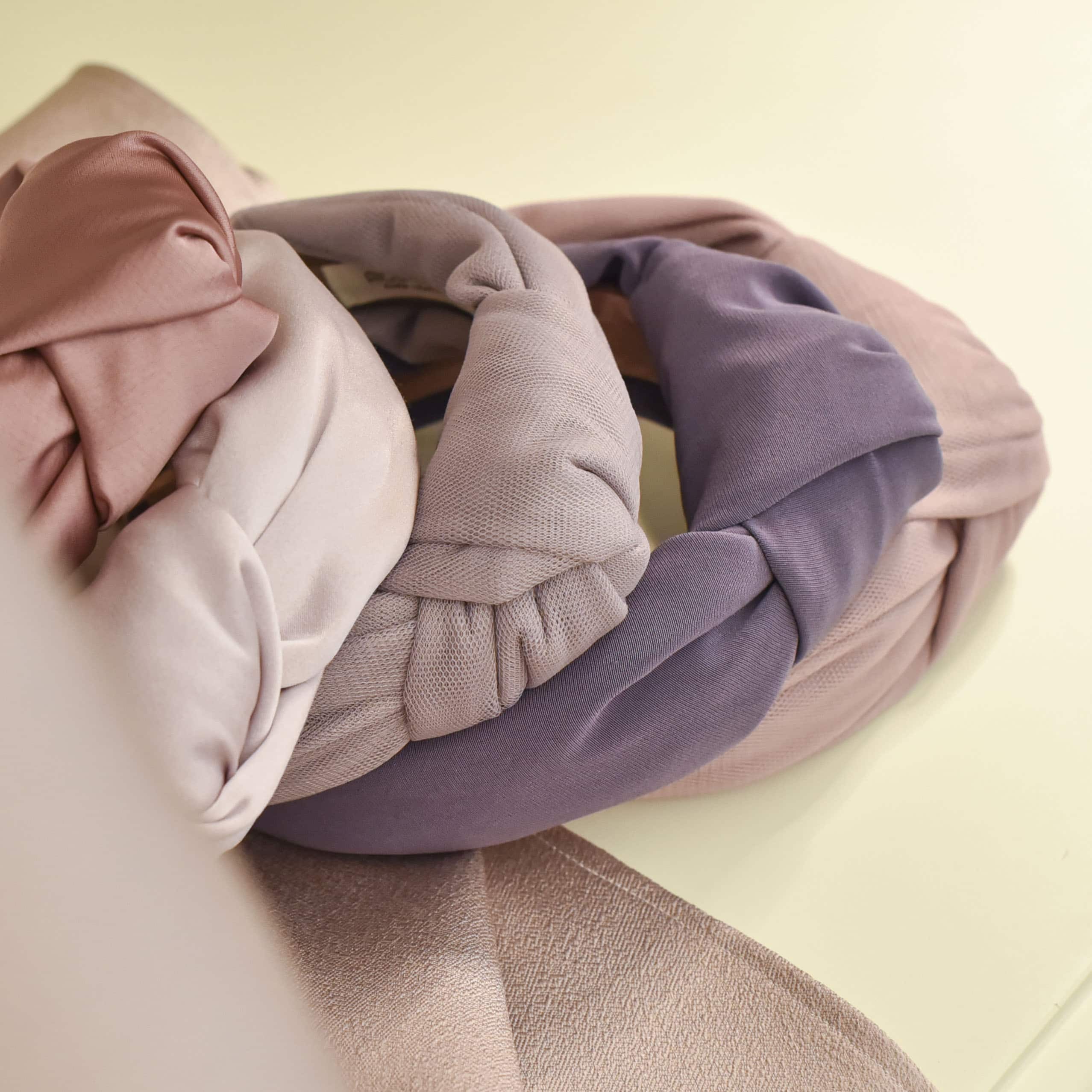 Nodo tulle Lilla interno nocciola