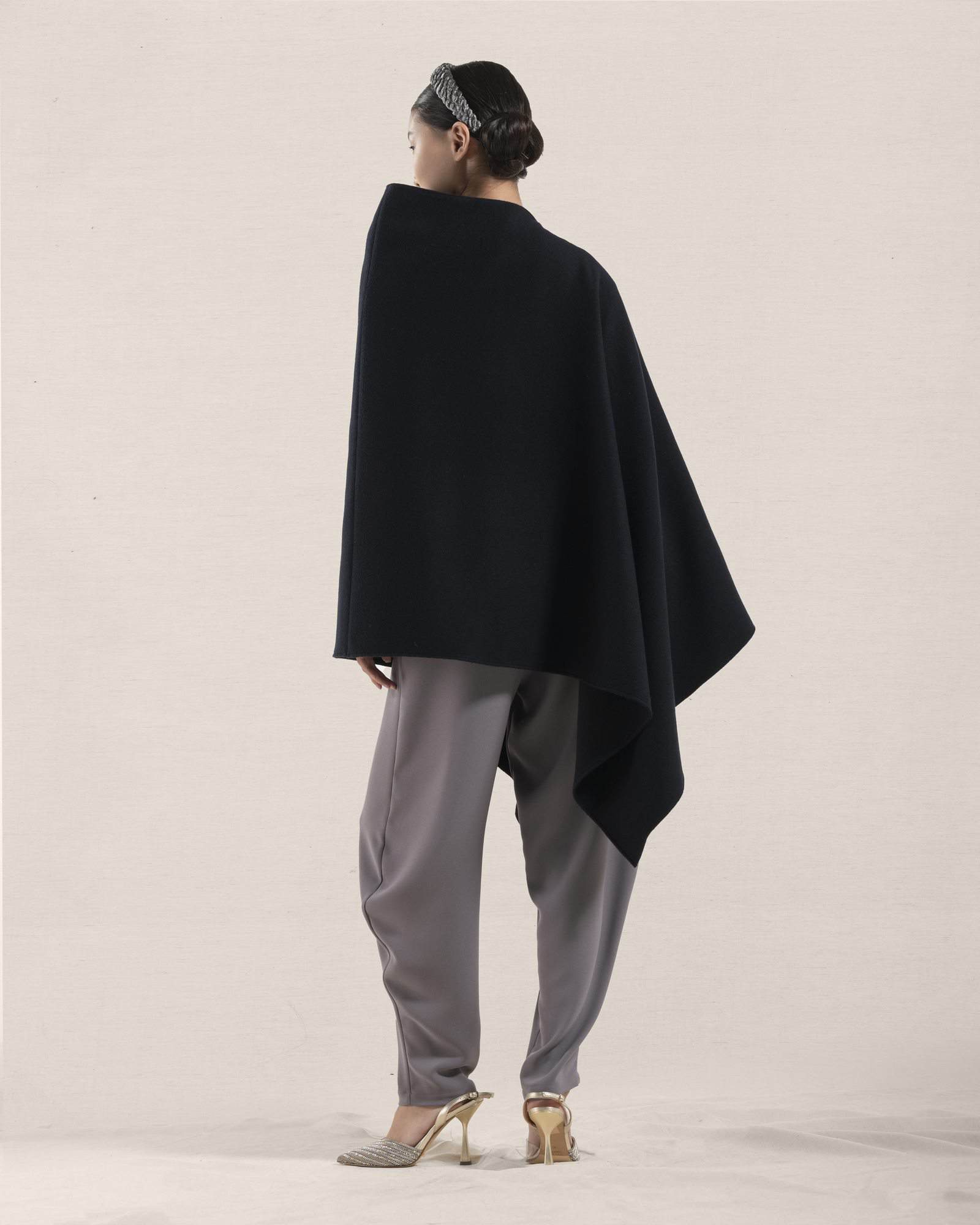 Cappa Vienna Nera Cashmere