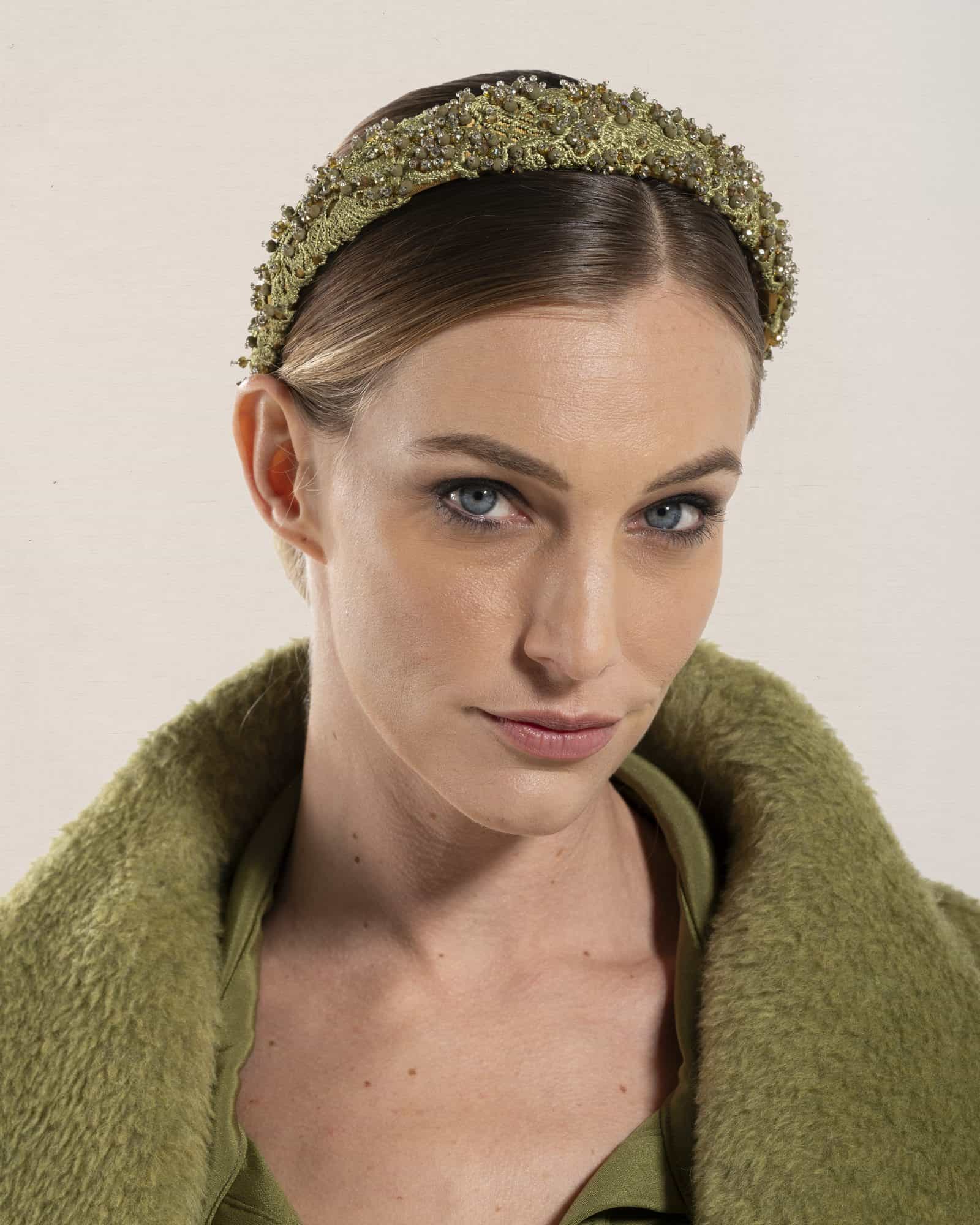 Cappotto Cortina Verde Alpaca foderato Seta