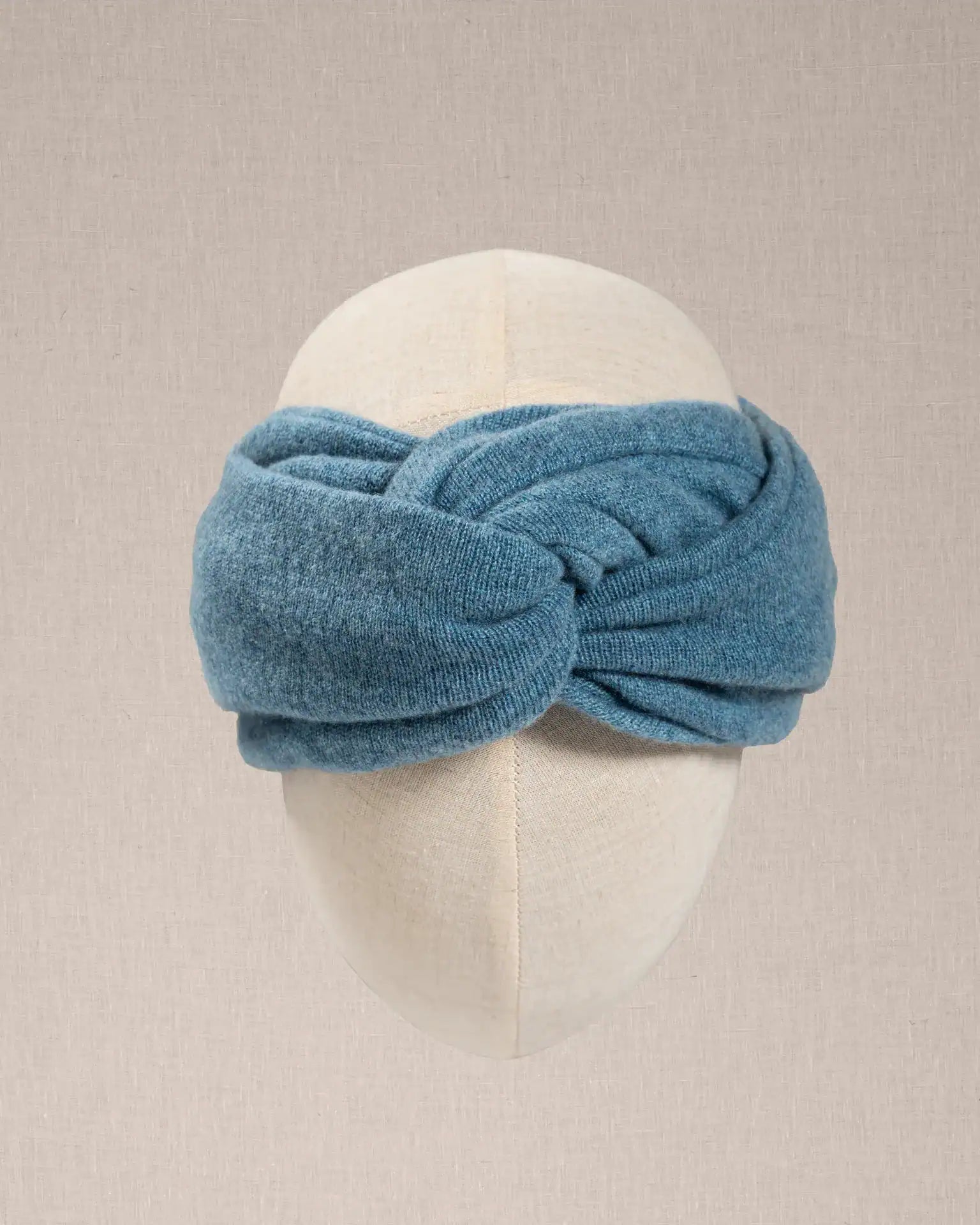 Fascia Cashmere Azzurra
