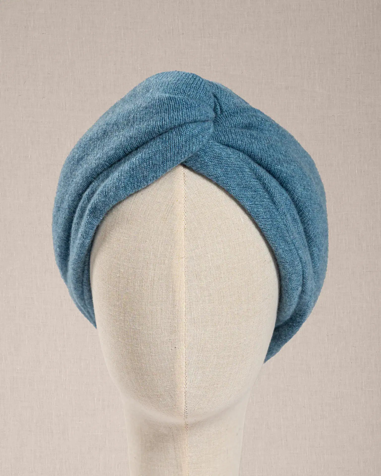 Fascia Cashmere Azzurra