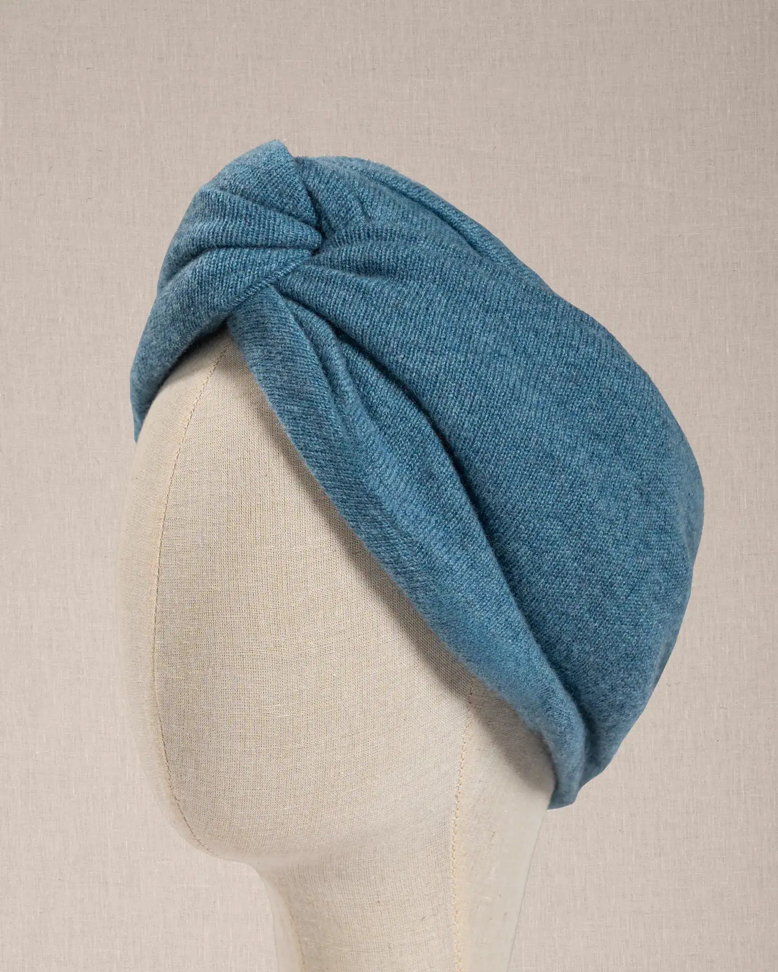 Fascia Cashmere Azzurra
