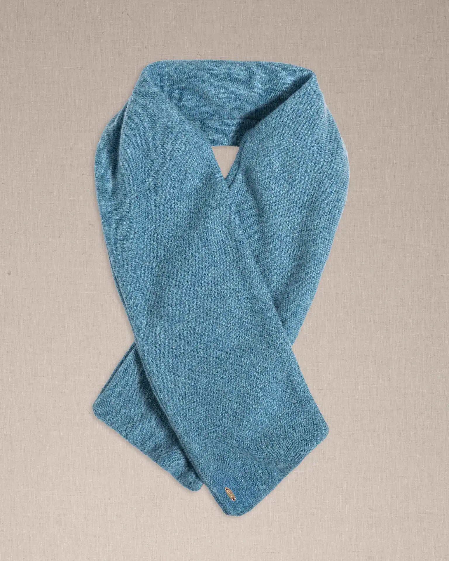 Fascia Cashmere Azzurra