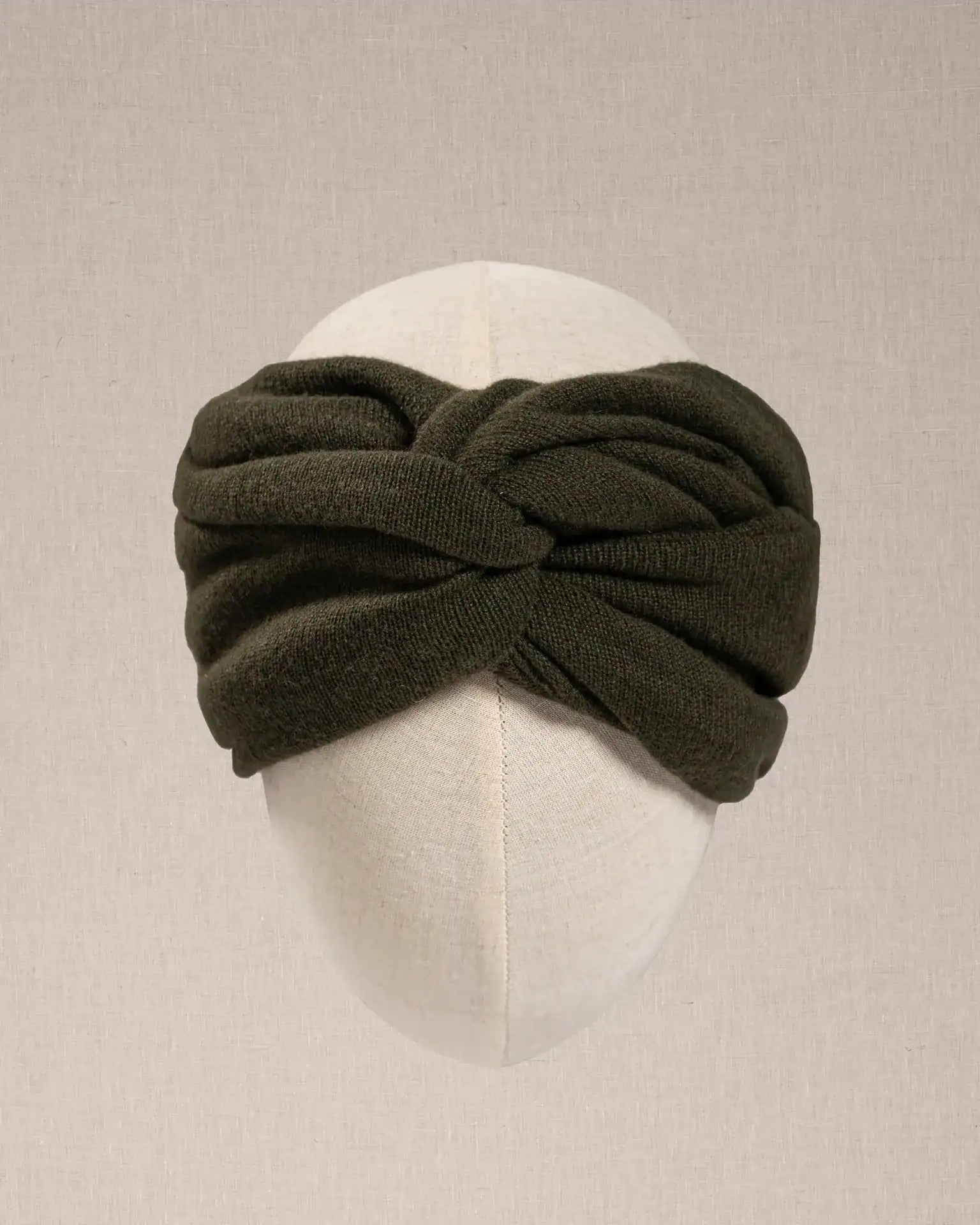 Fascia Cashmere Verde Bosco