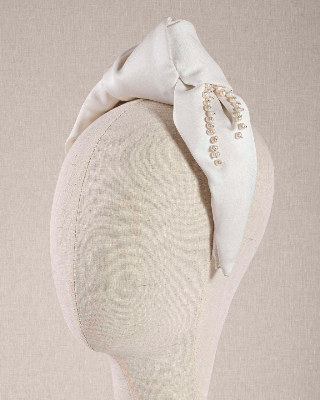 Cerchietto Nodo Sposa Perle