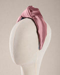 Nodo Satin Rosa interno azzurro