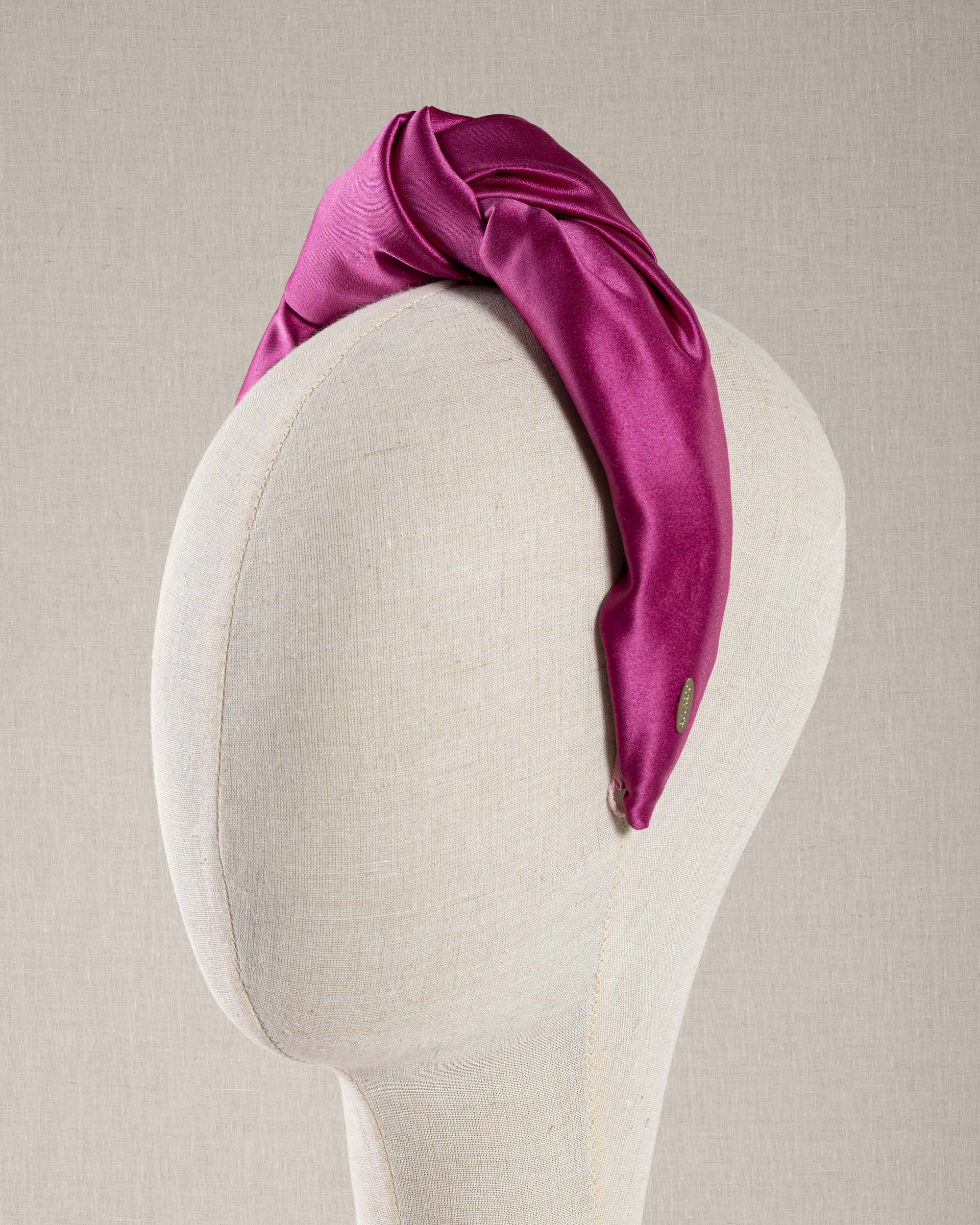 Nodo Satin Fuxia interno Rosa