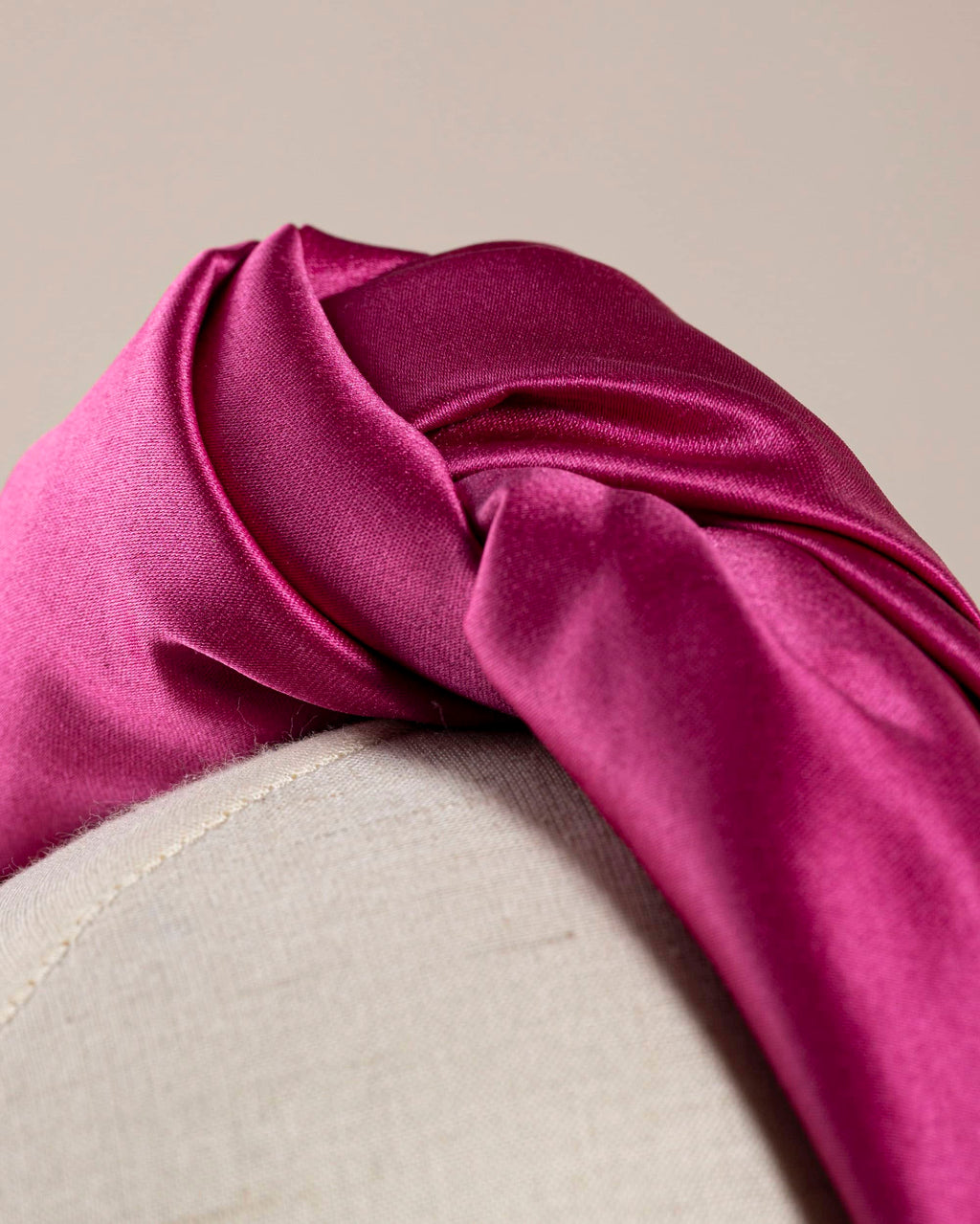 Nodo Satin Fuxia interno Rosa