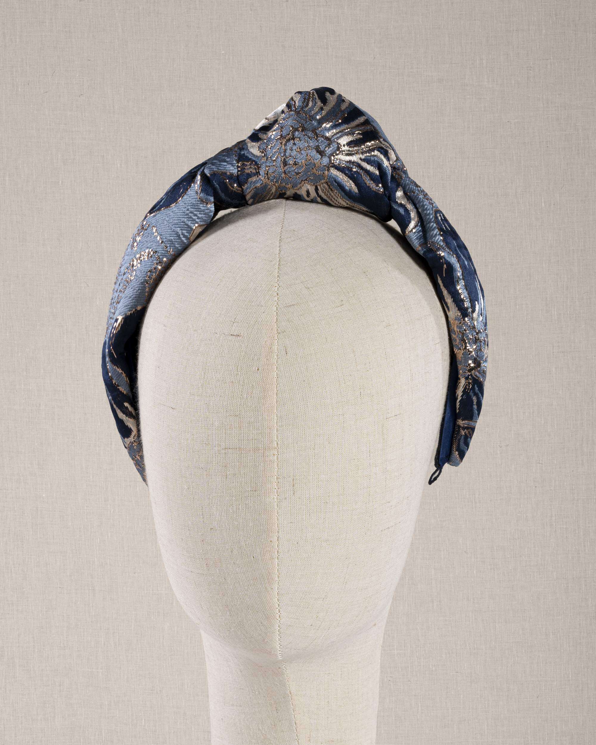 Nodo Broccato Ramage Blu
