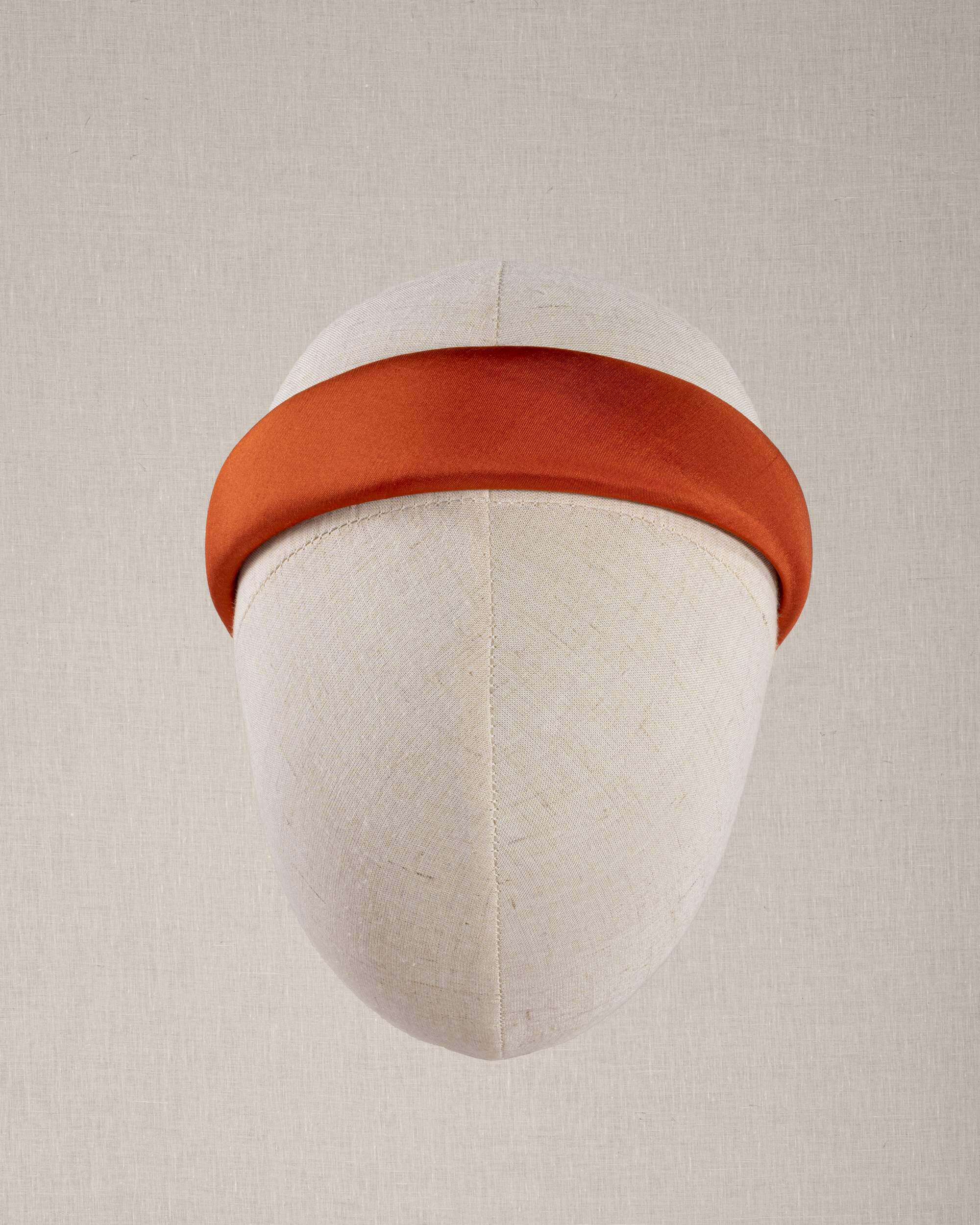 Arancione Shantung di Seta