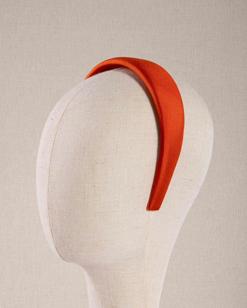 Arancione Shantung di Seta