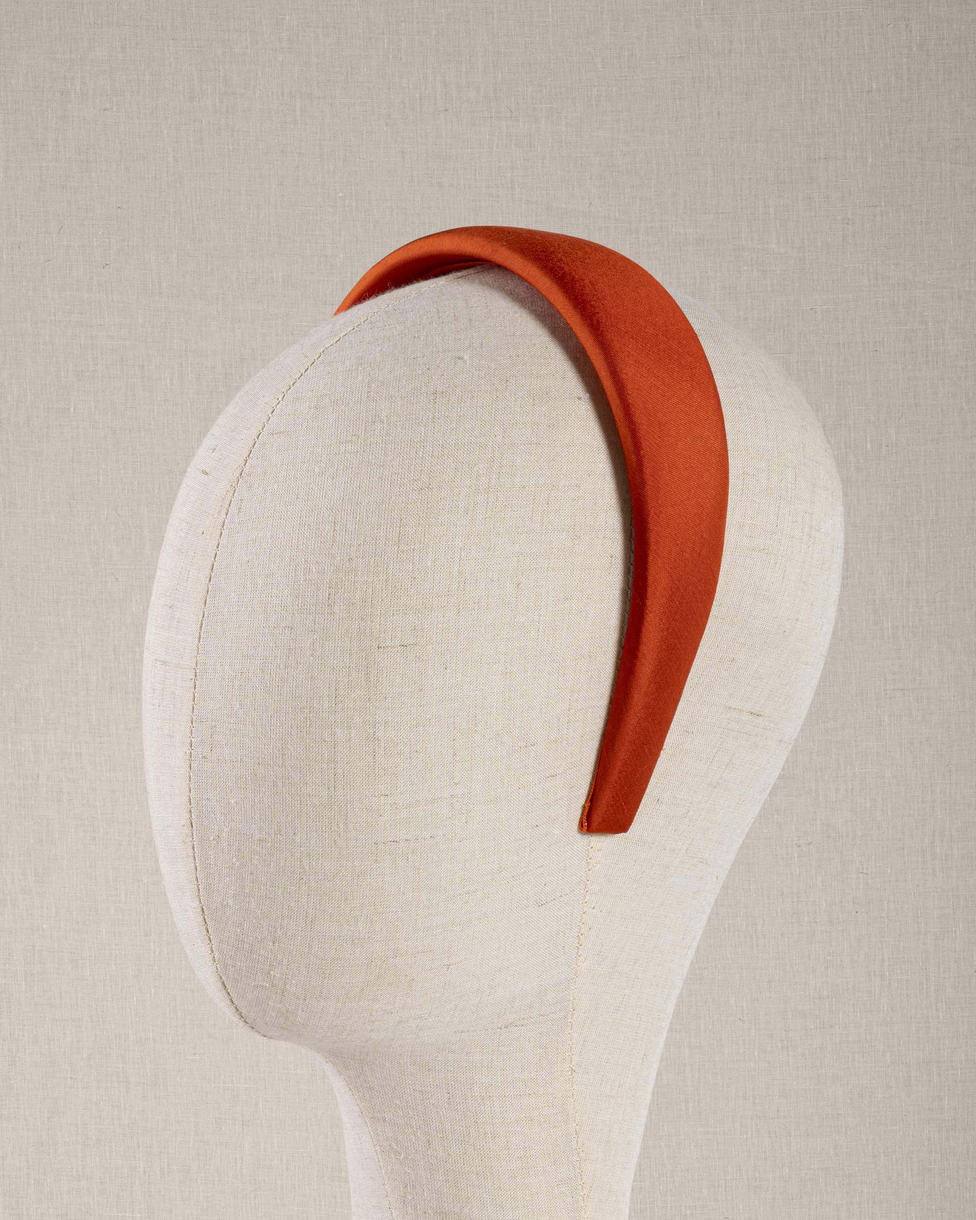 Arancione Shantung di Seta