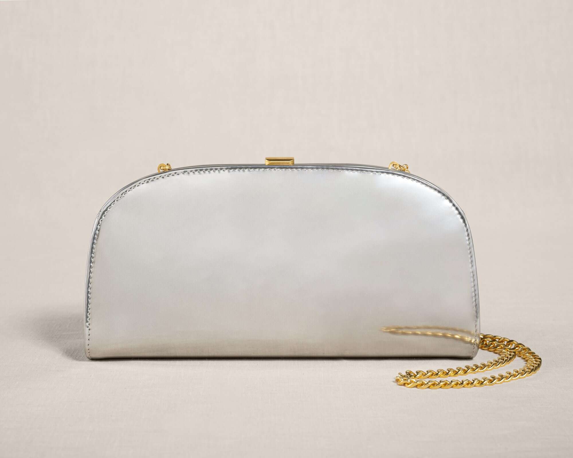 Clutch "Emilia" argento