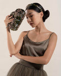 Clutch Verde Rosa Paillettes