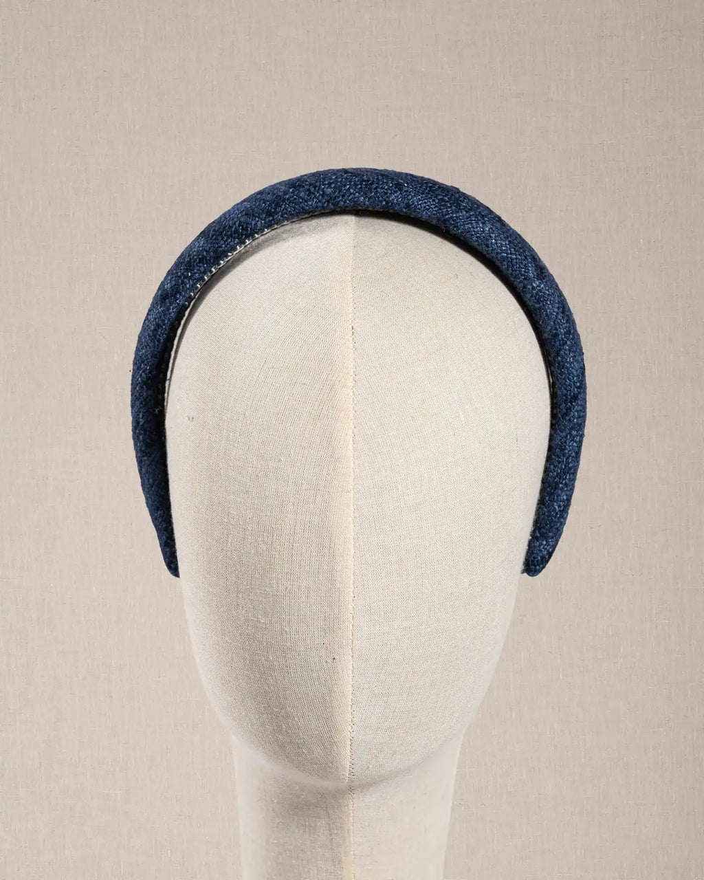 Cerchietto Blu Bouclè Denim