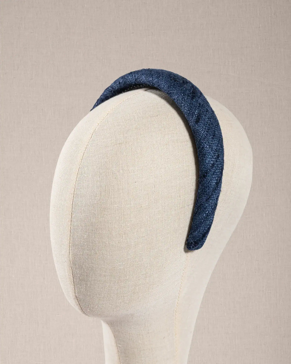 Cerchietto Blu Bouclè Denim