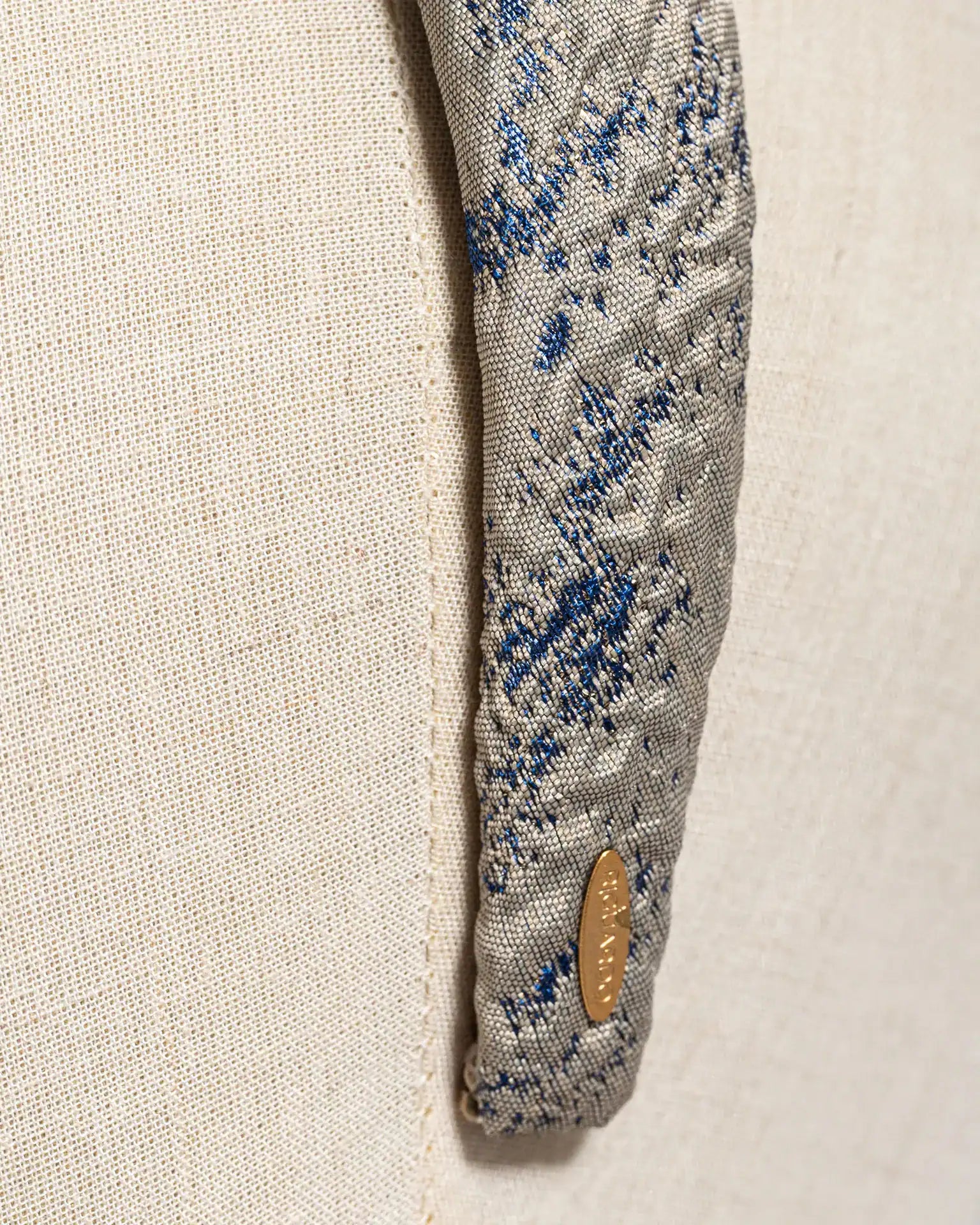 Cerchietto Blu e Oro
