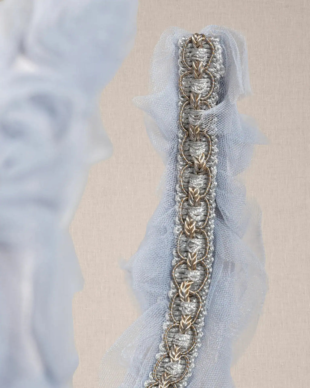 Cerchietto Roselline Tulle