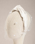 Nodo Satin Bianco con Veletta