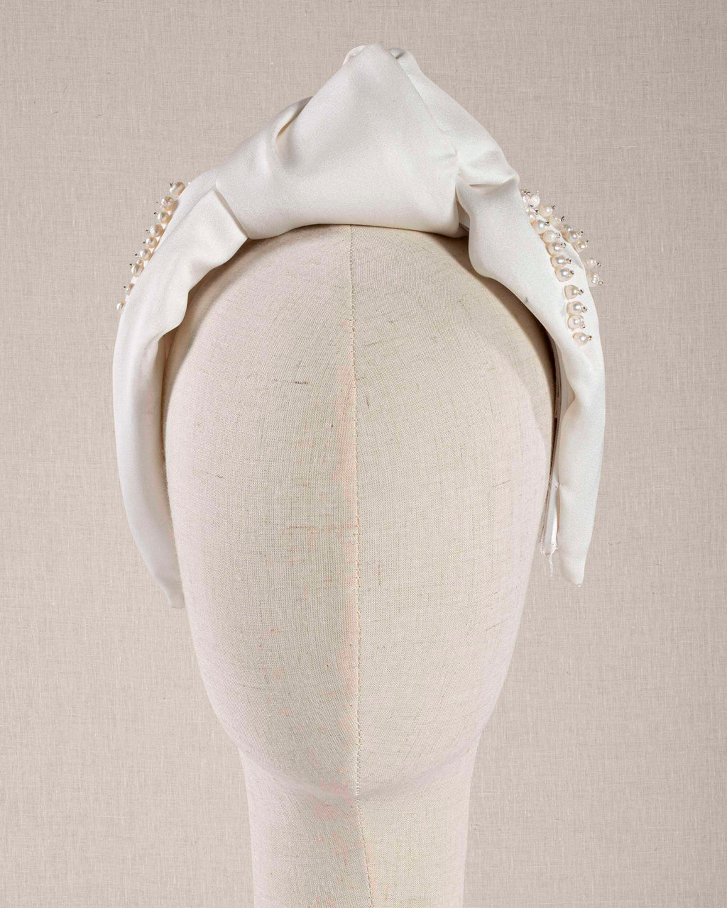 Cerchietto Nodo Sposa Perle