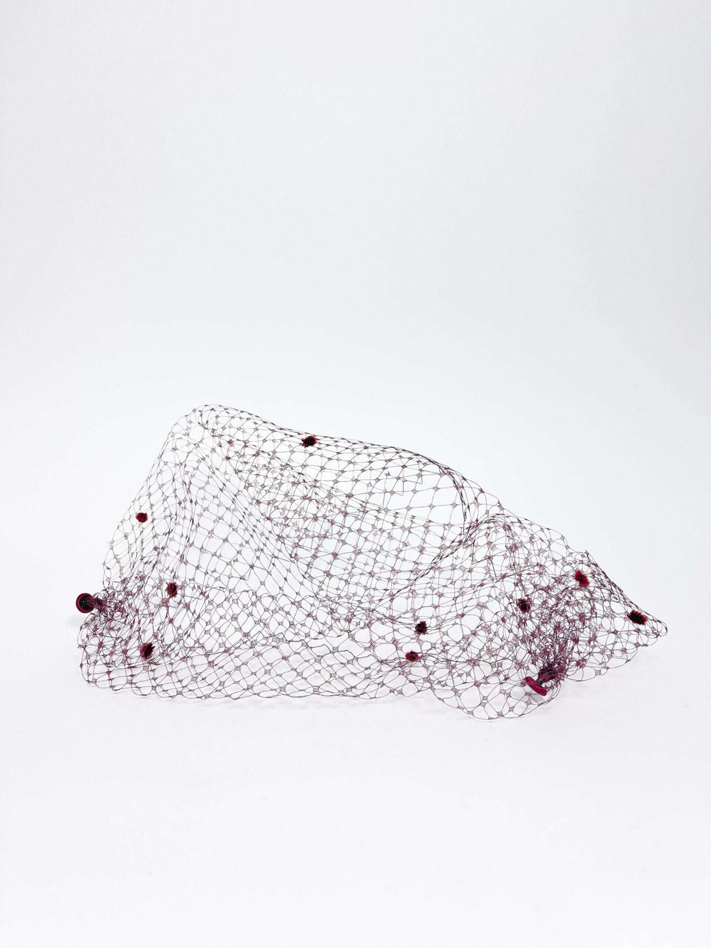 Veletta Bordeaux Plumetis